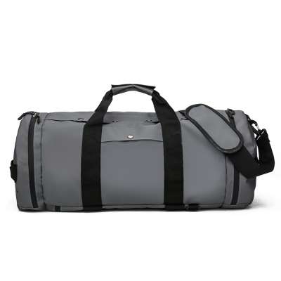 Large capacity Water Resistant Sports Gym Travel Weekender Duffel Bag with Shoe Compartment Removable shoulder strap